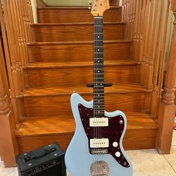 Squier Classic Vibe Jazzmaster w/ Peavey Amp
