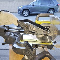 Ryobi 10 Amp 7-1/4 Compund Sliding Miter Saw 