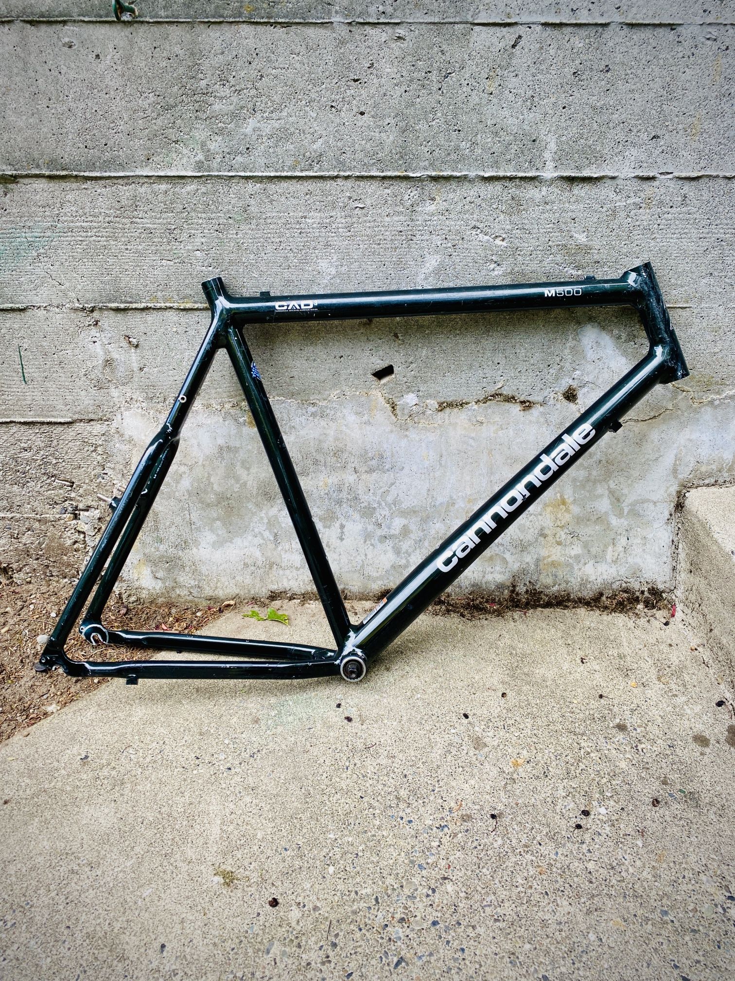 1996 Cannondale M500 frame 22”