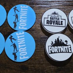 Fortnite Inspired Coasters 