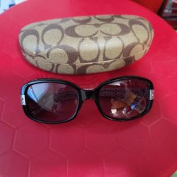 Women's COACH Sunglasses With Case $45. Pickup In Oakdale 
