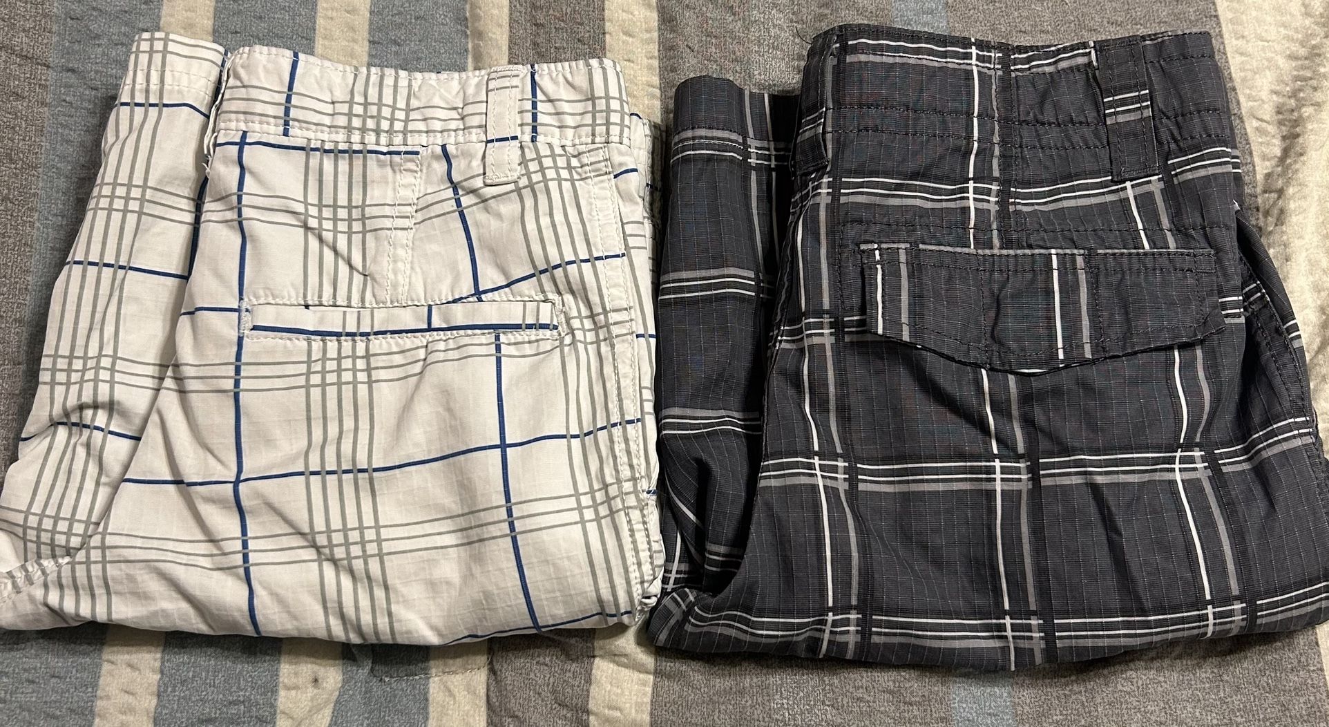 Tony Hawk Boys Shorts Size 12 Adjustable NWOT (2 Pairs)