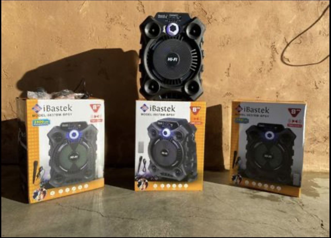 8 Inch Portable Bluetooth Speaker New $55