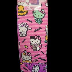 Hello Kitty Full/Queen Quilted Blanket 90x90in - Festive Monsters