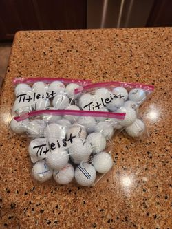 Golf Balls - Titleist