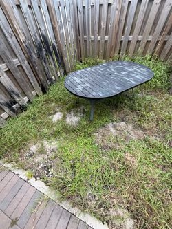 FREE out door table with 2 chairs & patio sofa