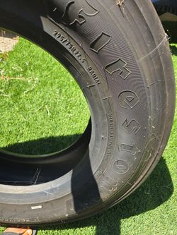 Steer tire Firestone 295 75 22.5