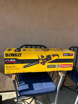 Chainsaw DEWALT flexvolt