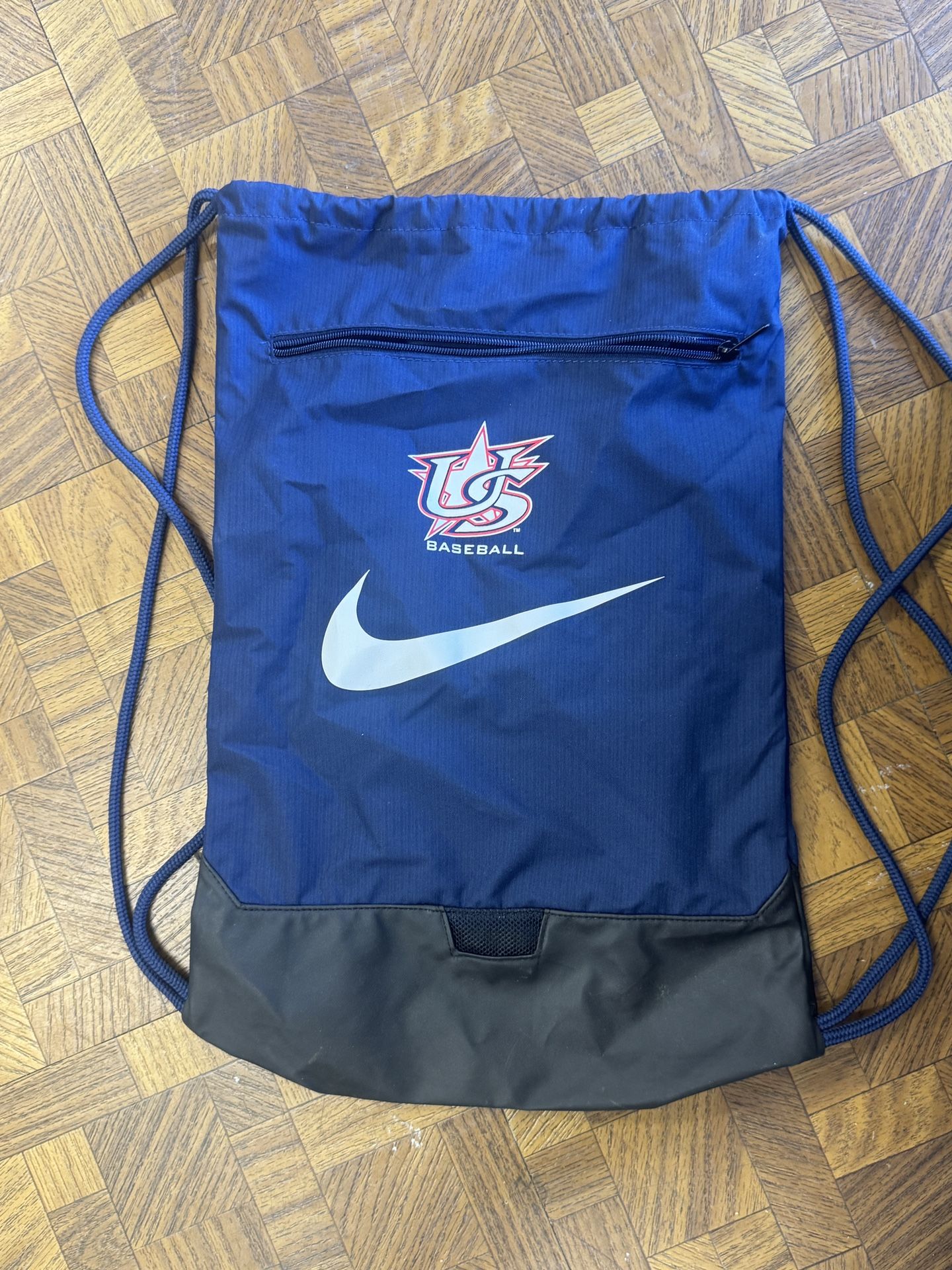 US Baseball Drawstring Backpack