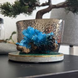 Hemimorphite Quartz Crystal $30