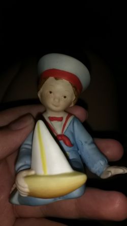 Holly Hobbie "Enchanted Voyage" Porcelain Figurine