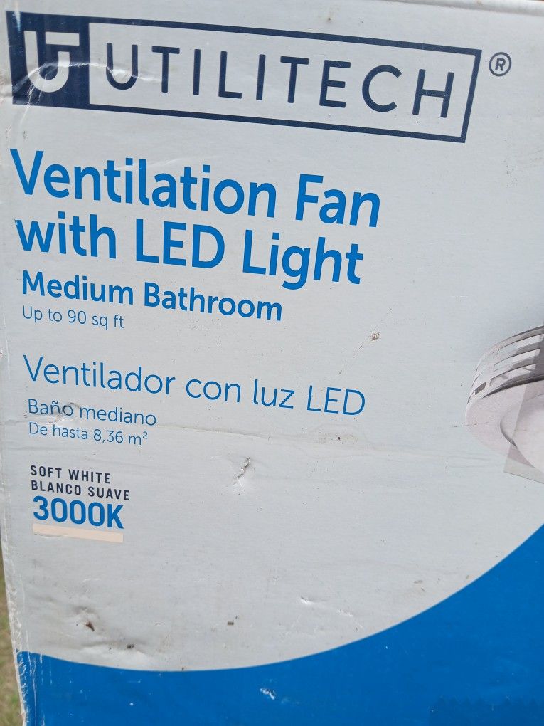 Ventilation Fan With Led Light