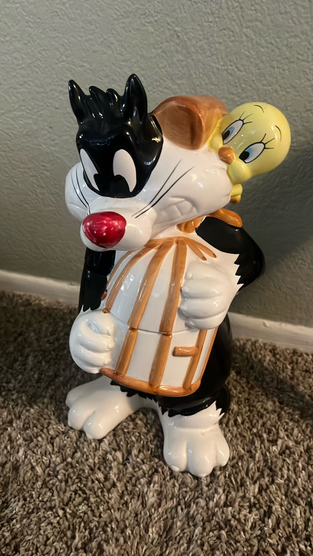 Sylvester And Tweety Vintage Cookie Jar