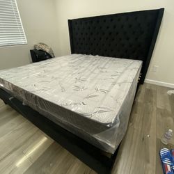 Queen Size Bed Frame With Mattress Included