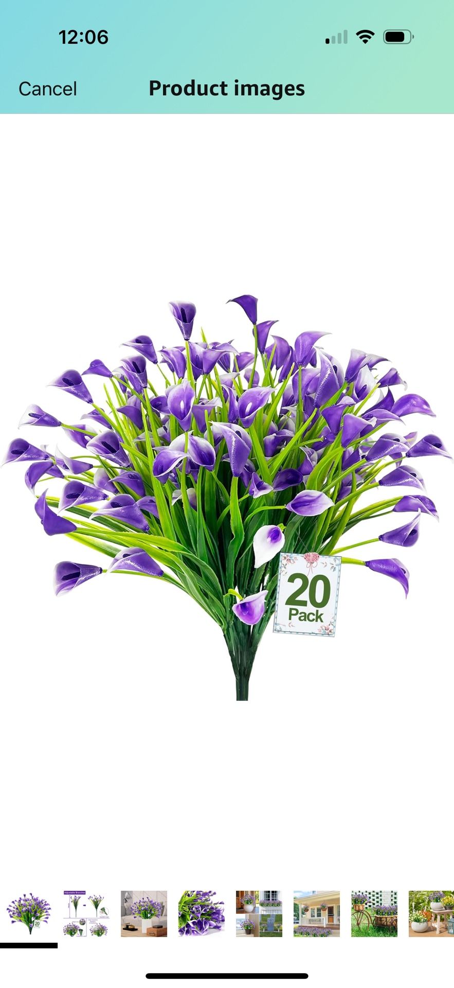 Bundles Calla Lily (500 Heads) Artificial