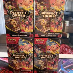 Pokemon Perfect Order Booster Bundle