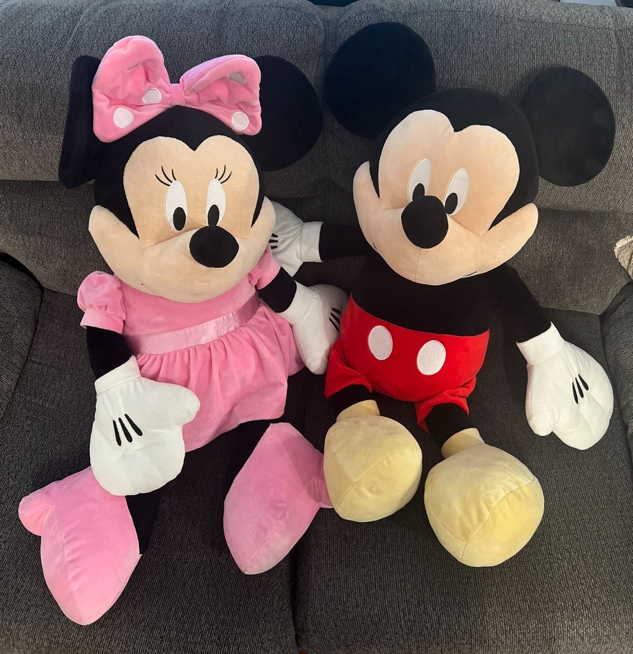 3 Feet Tall Mickey & Minnie Mouse