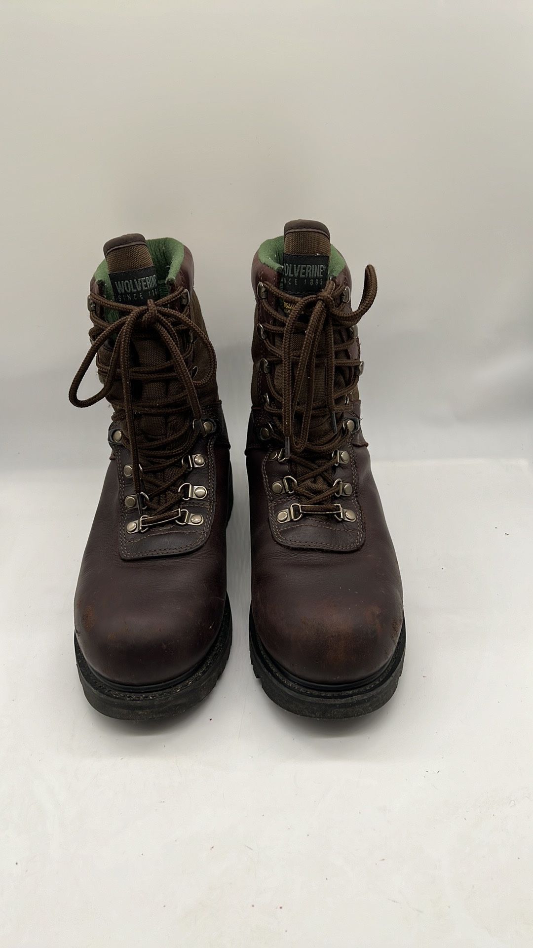 Wolverine Mens 9.5 Big Horn Gortex WP Insulated Leather Boots Brown