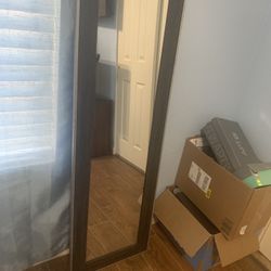 Espejo Largo Estilo Farm House 