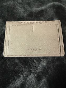 Imporio armani leather card holder