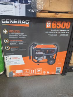 Brand new Generac GP6500 Portable Generator