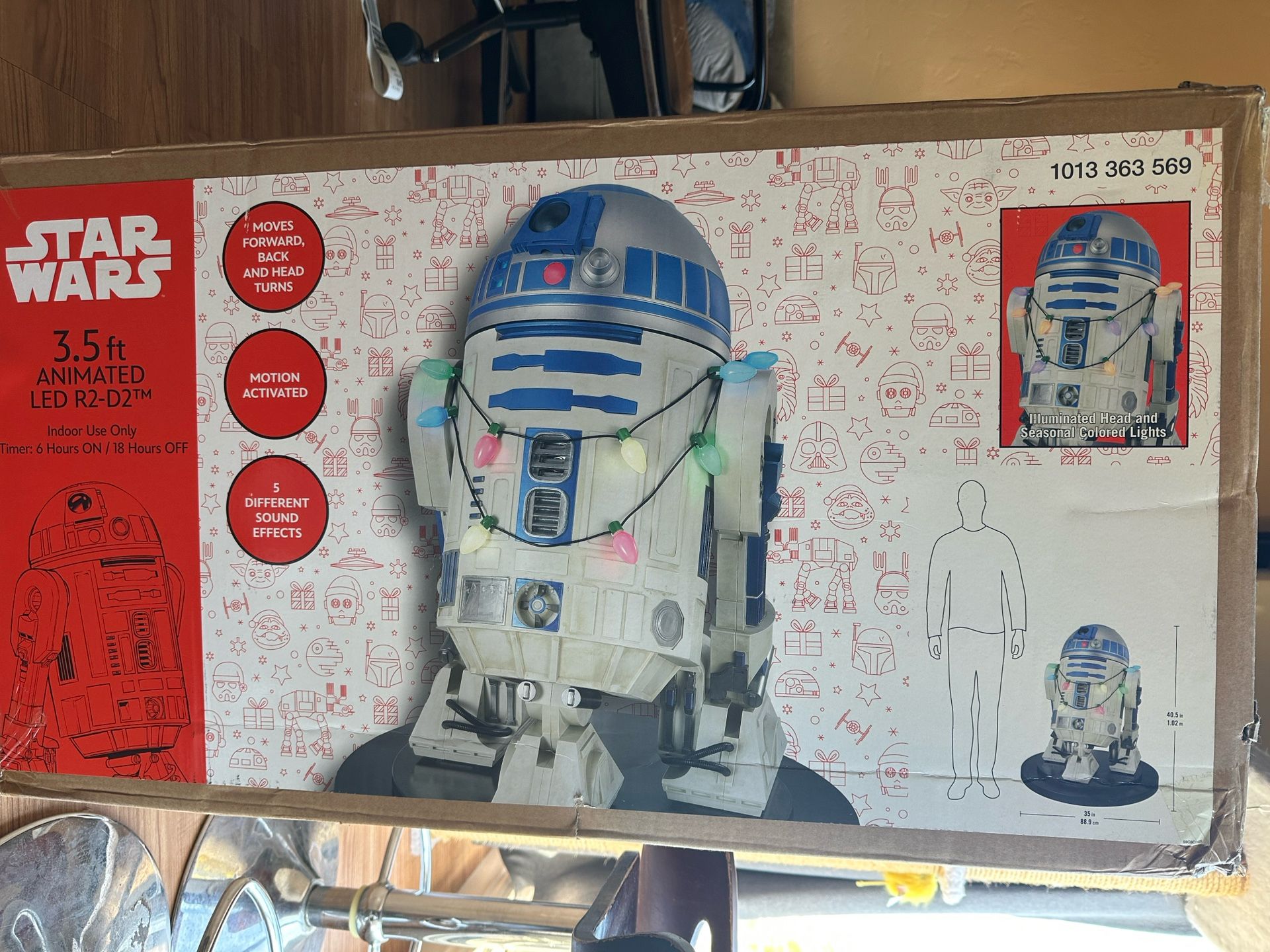 Star Wars R2D2 Christmas Home Depot Decoration
