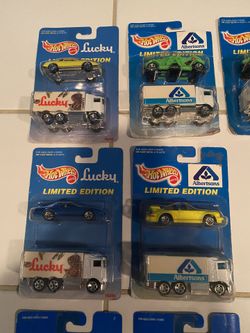 Hot wheels, limited edition, Luckys, Albertsons, Ralph’s trucks