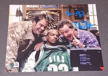 🔥Dan Aykroyd Daniel Stern Signed Autographed 8x10 Celtic Pride Beckett COA🔥