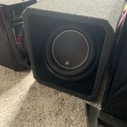 JL w3x3 with JL slash 500 amp