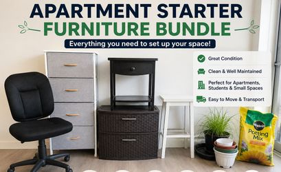 BRAND NEW Furniture Bundle - $39 (NEGOTIABLE)