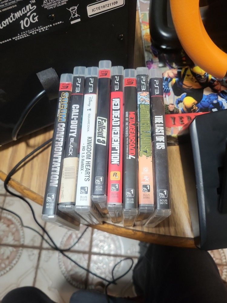 8 Ps3 Games