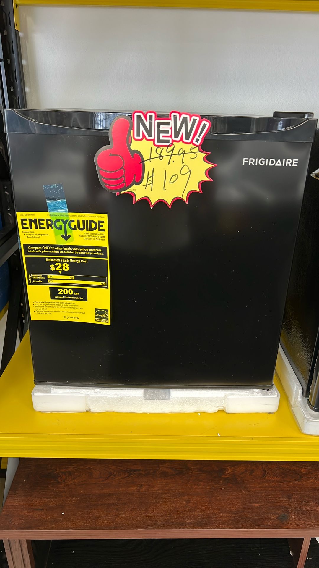 frigidaire mini fridge