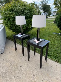 Crate and Barrel Lamps