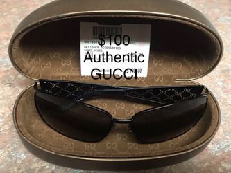 Authentic Gucci Sunglasses with case