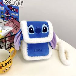 Stitch Fuzzy Bag
