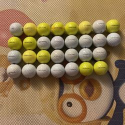 30 Each Premium Golf Balls AAAA