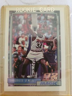 Trading Cards Featuring Shaquille O' Neal Rookie Card And Emmitt Smith Florida Gators Card