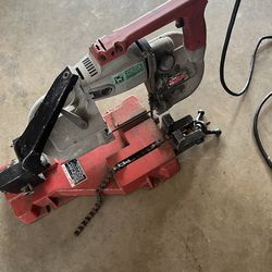 milwaukee band saw table top