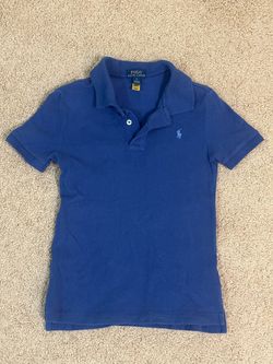 Polo Ralph Lauren Boys Polo Shirt – Size 7 – Blue