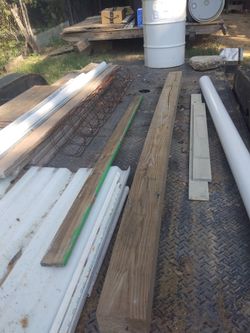6x6 Wood Cheap 40$ 8 .1/2 Ft Long