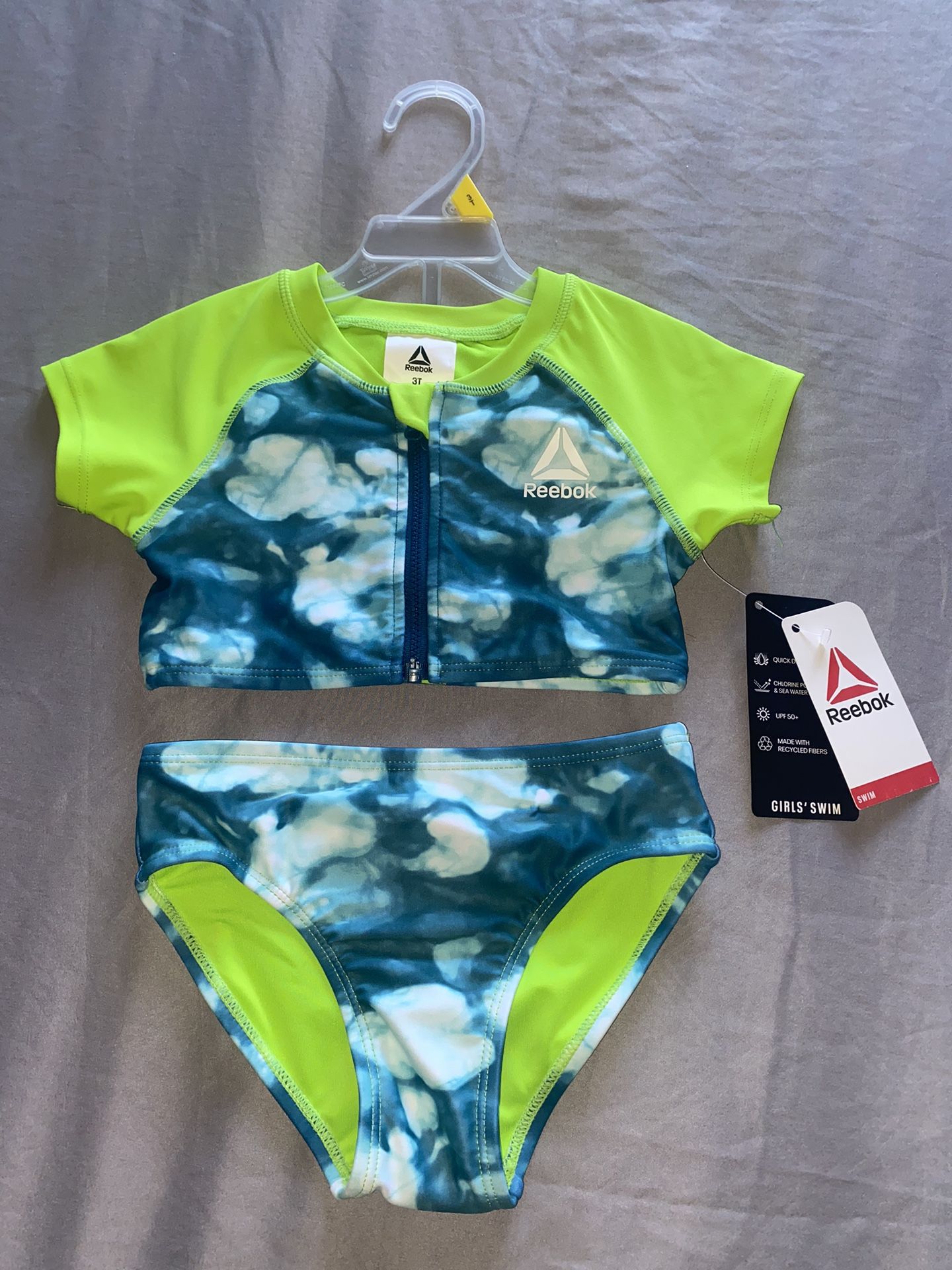 NWT! Reebok Girls Swimwear