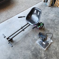 Hoverboard With Seat Attachment