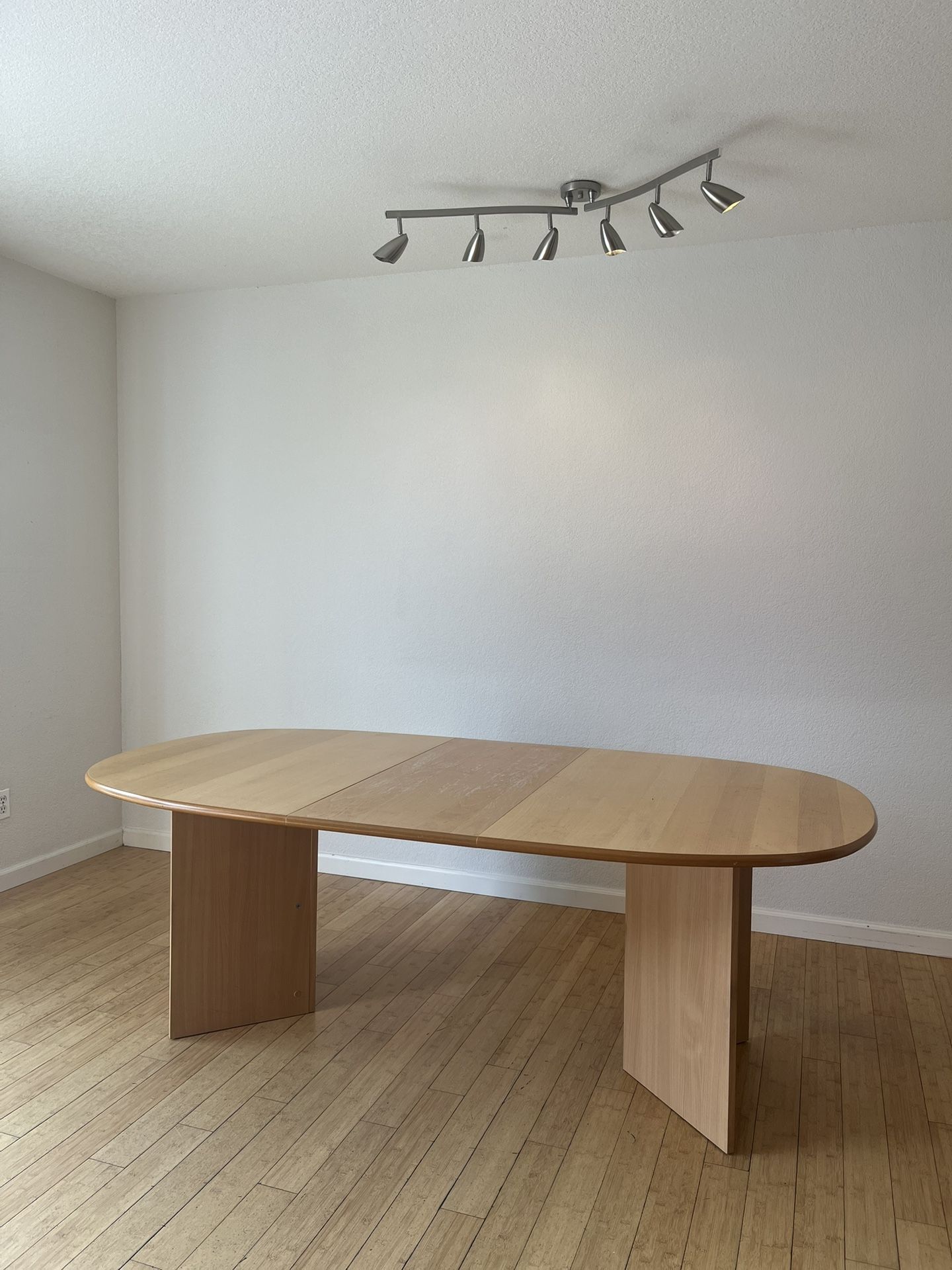 Contemporary dining room table from Scandinavian design