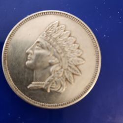Indian Head Silver Dollar