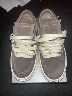 Brown vintage Rick Owens vans box og everything slightly worn