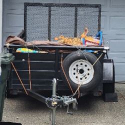 Landscaping Trailer With Updated Parts Price To Sell 