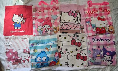 Sanrio tote bags