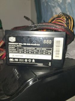 Cool master 550w power supply