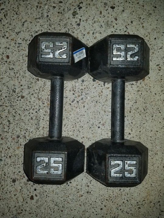 25lbs Dumbbells for Sale in Houston, TX OfferUp