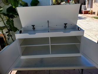 New Shoe Bench w/ Lift Top Storage↘️ Read Description